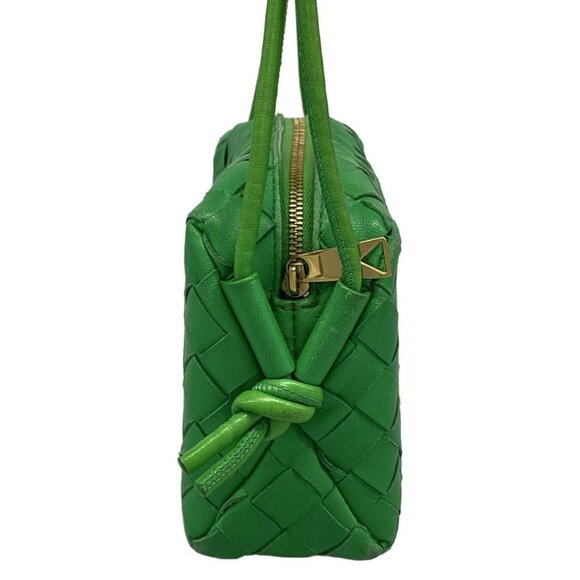 BOTTEGA VENETA Intrecciato - Green Leather P********* Shoulder Bag - Picture 2 of 15